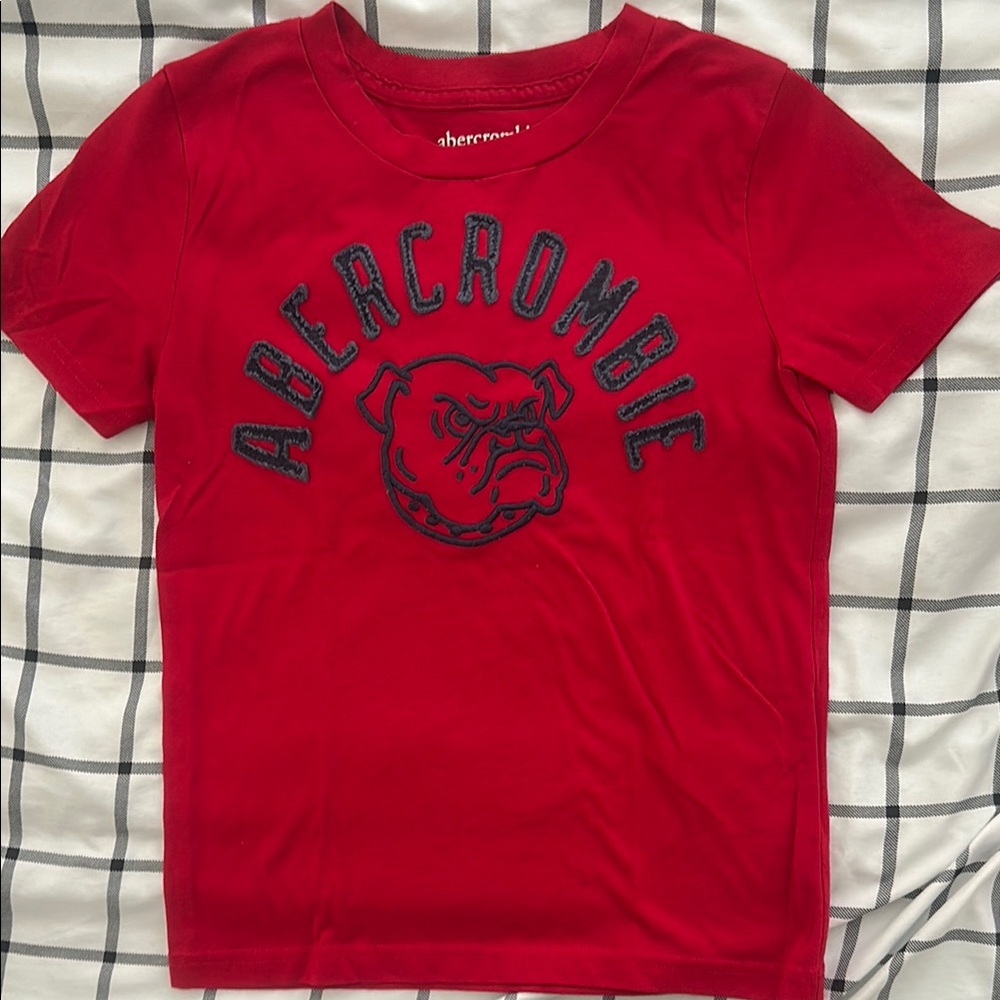 Preloved Abercrombie & Fitch Kids Red Graphic T-Shirt